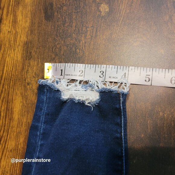 American Eagle Jeans 4 S Super Hi Rise Jegging Next Level Stretch Medium Dark - Picture 11 of 12